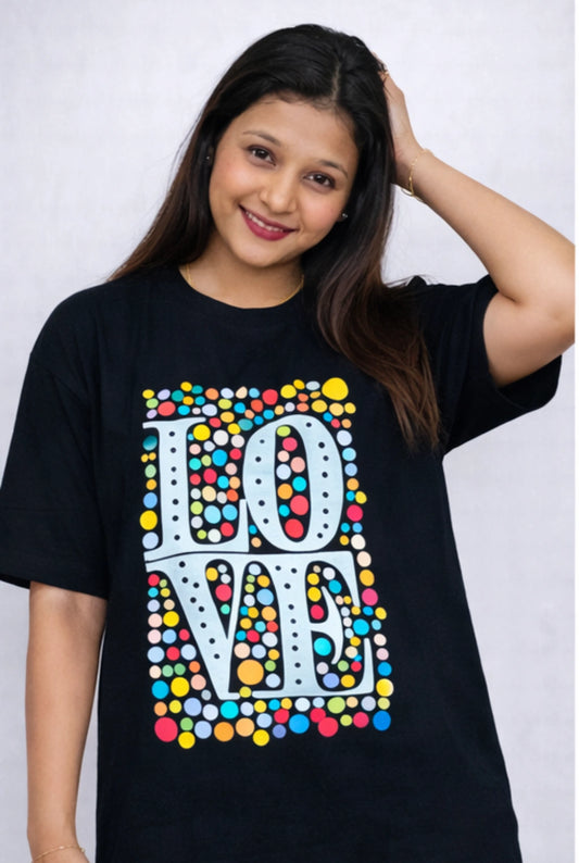 Love Oversized Classic T-Shirt