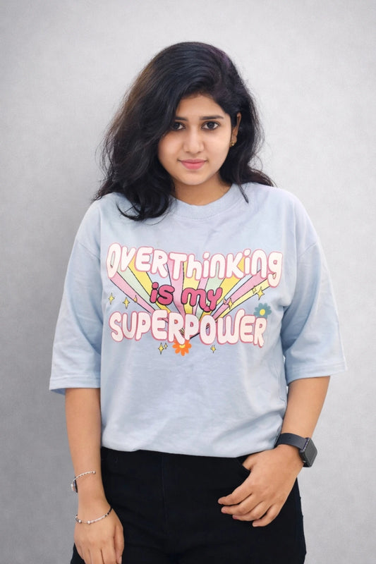 Overthinking Oversized Classic T-Shirt