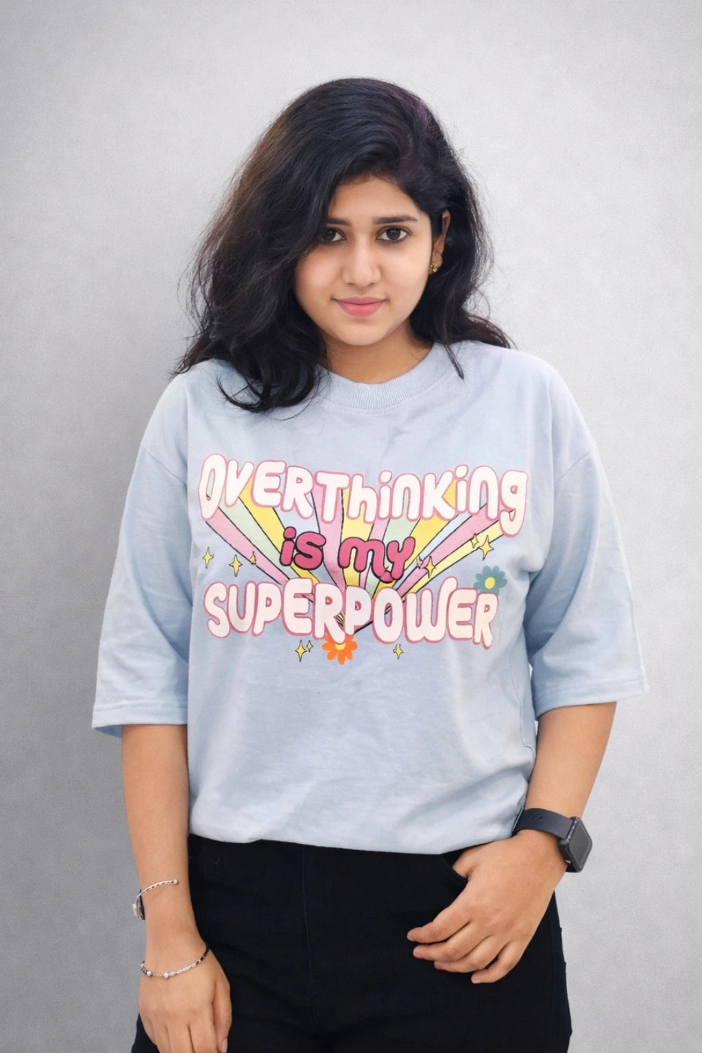 Overthinking Oversized Classic T-Shirt