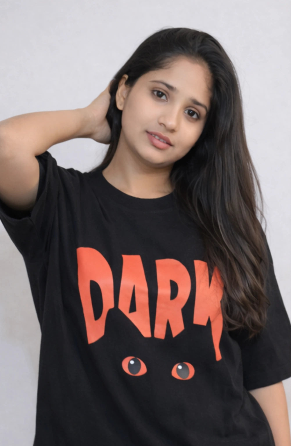 Dark cat Oversized Classic T-Shirt