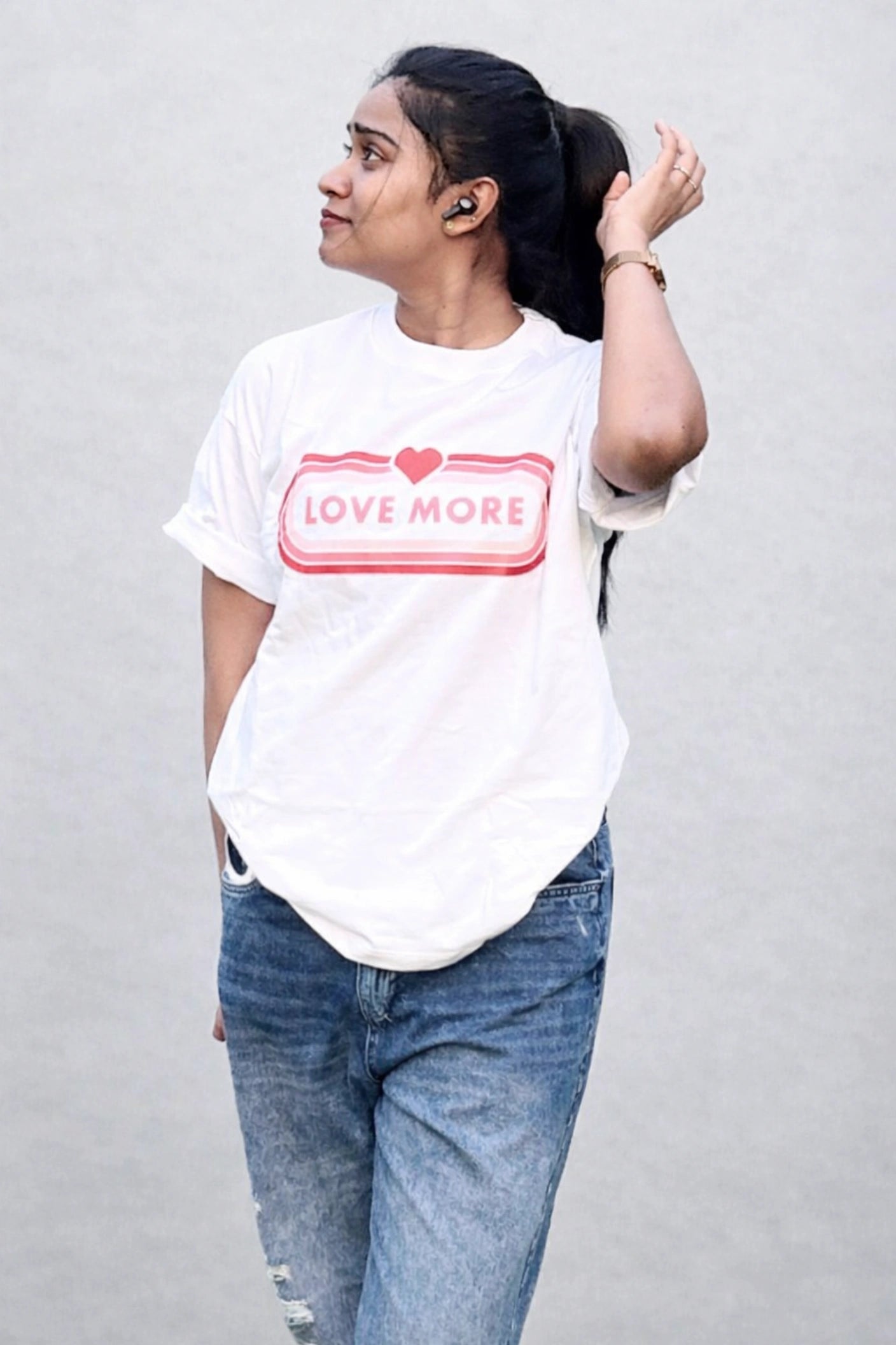 love more Oversized Classic T-Shirt