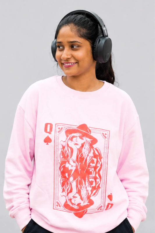 QUEEN OF HEARTS SWEATSHIRT