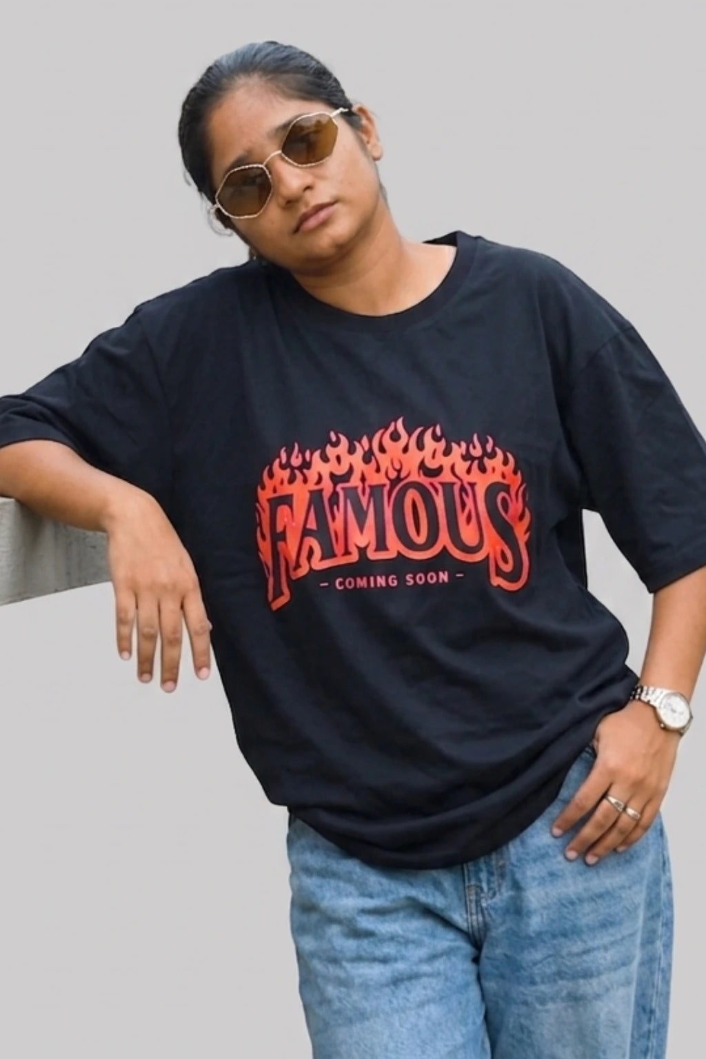 Famous Oversized Classic T-Shirt