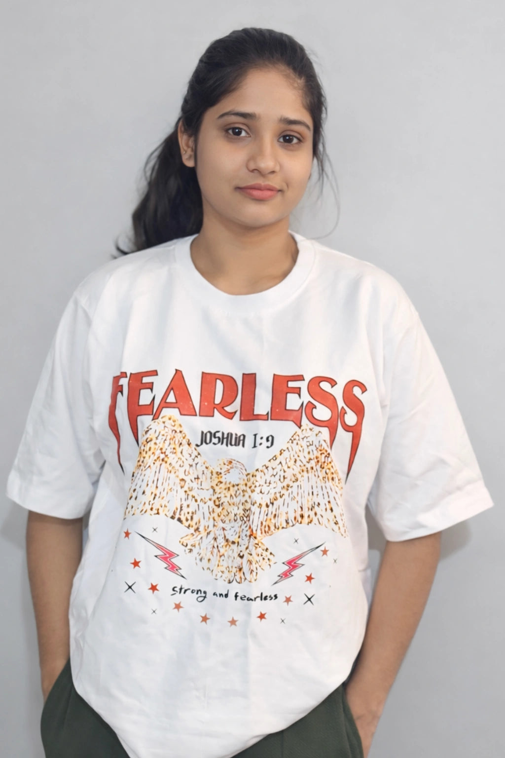 Fearless Oversized Classic T-Shirt