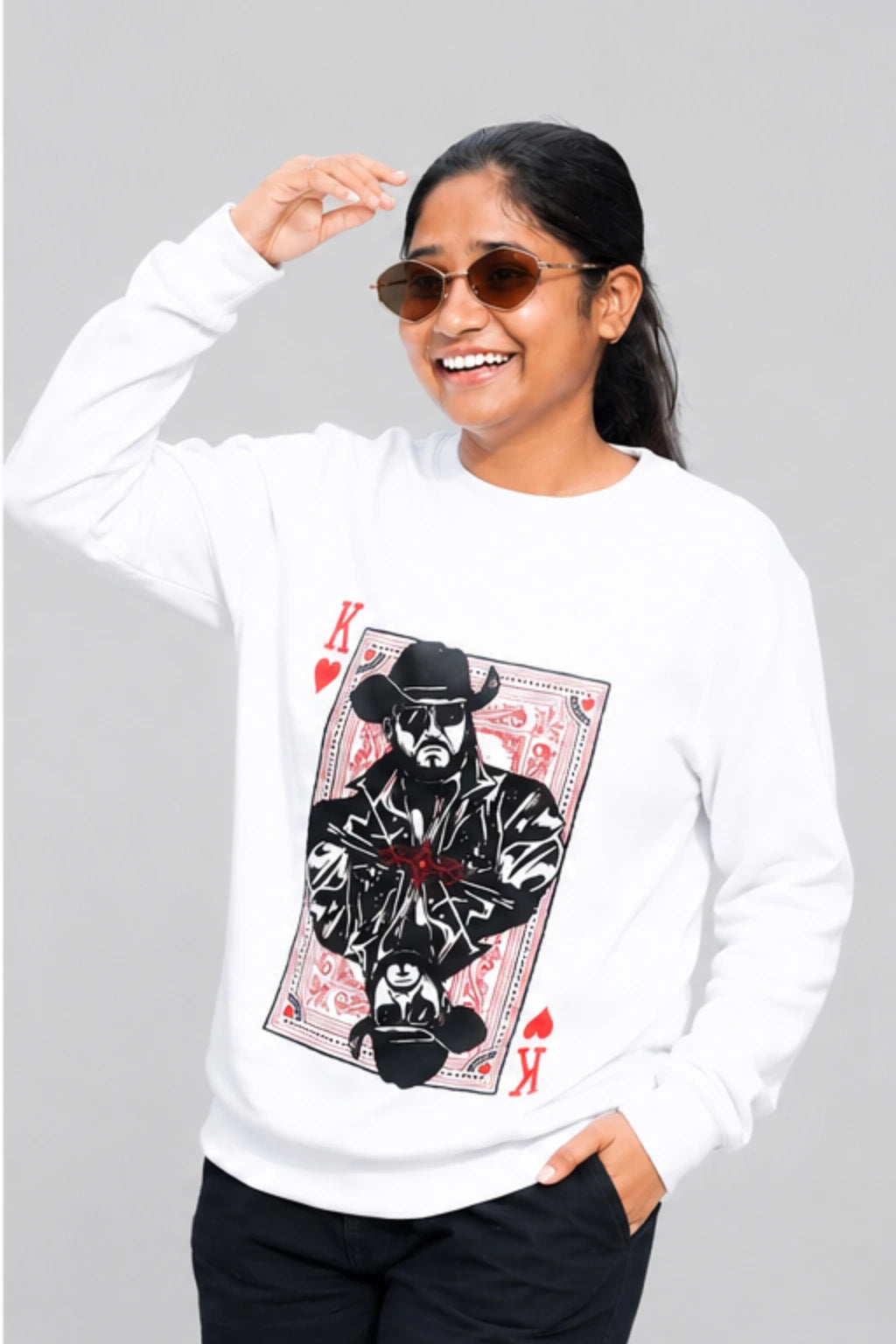 KING OF HEARTS SWEATSHIRT